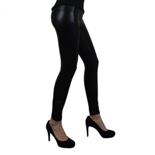 Legging lamee Zwart S/M